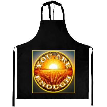 Discover You Are Enough 4 - Let Friends Know They're Enough Aprons