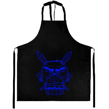 Discover Easter Bunny Eggs Basket Evil Eye Dangerous Smile Aprons