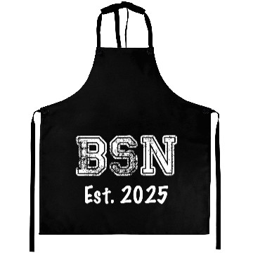 Discover Nurse Graduation Gift - BSN Established 2025 Aprons