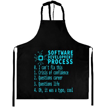 Discover Software Dev Process Debugging Existential Crisis Aprons