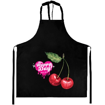 Discover Happy Cherry Day Aprons