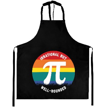 Discover Funny Math Pi Symbol | LGBTQ+ Pride Aprons