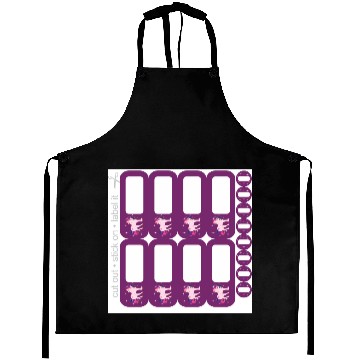 Discover DIY School Sticker - Fantasy Unicorn Purple - 16 Aprons