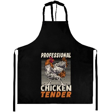 Discover Professional Chicken Tender Crazy Chicken Lady Aprons