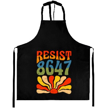 Discover Retro Resistance Sunrise Aprons