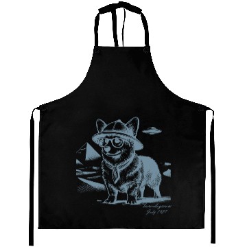 Discover Explorer Pomeranian – Ancient Mysteries & UFOs Aprons