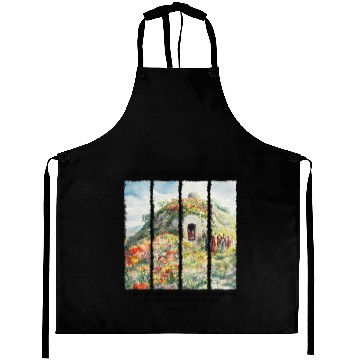 Discover He Is Not Here, But Is Risen Aprons – Bible Verse