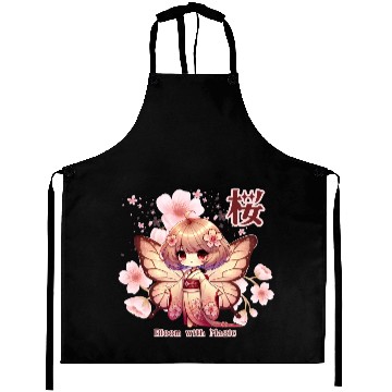 Discover Bloom with Magic - Kawaii Sakura Fairy Aprons
