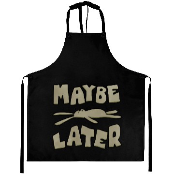 Discover Maybe Later Easter Bunny Funny Aprons