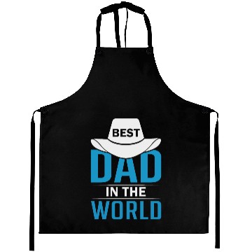 Discover Best Dad in the World Aprons