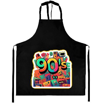 Discover Retro Vibes: Game Like It’s the 90s Aprons