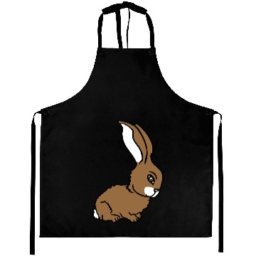 Discover Bunny Rabbit Cute Sweet Small Friendly Cuddly Cool Aprons