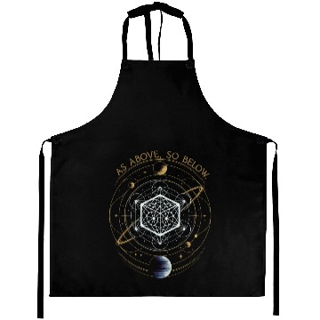 Discover As Above, So Below - Sacred Geometry Aprons