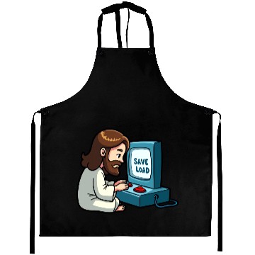 Discover Jesus Saves and Loads Aprons