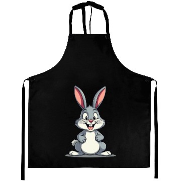 Discover Funny Easter Bunny Cute Bunny Easter Aprons