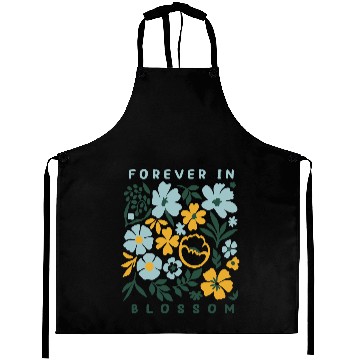 Discover Forever in Blossom Flowers Aprons
