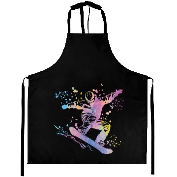 Discover Snowboarder Snowboard Snowboarding Aprons