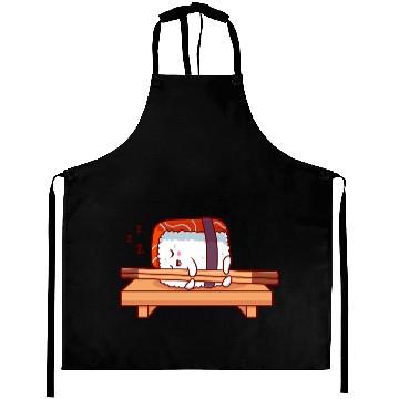 Discover Sushi Salmon Sleeping Aprons