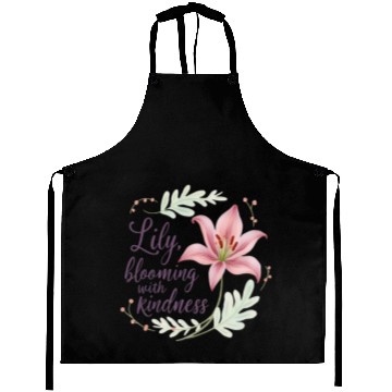 Discover Lily, blooming with kindness Aprons