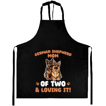 Discover German Shepherd Mom Of Two Aprons