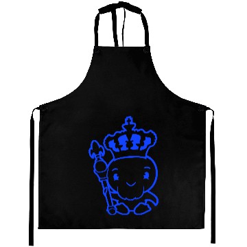 Discover Bird King Crown Ruler Beard Old Kingdom Duck Cute Aprons