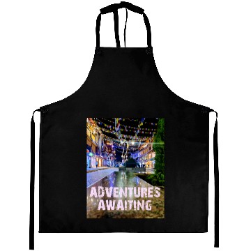 Discover ADVENTURES AWAITING Aprons
