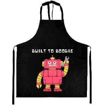 Discover Dancing Robot | Built to Boogie | Unisex | Aprons