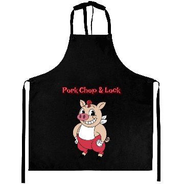 Discover Dancing Pig | Pork Chop & Lock | Unisex | Aprons