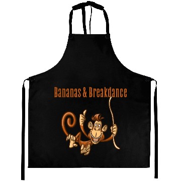 Discover Dancing Monkey | Bananas & Breakdance | Unisex | Aprons