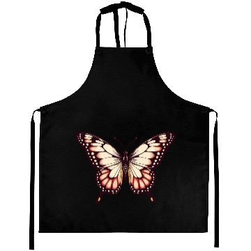 Discover Vibrant Monarch Butterfly Aprons