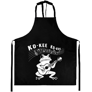 Discover Ko-Kee Frog Playing Guitar Melody Aprons