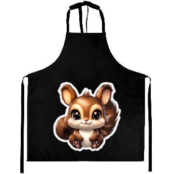Discover Kawaii Squirrel Aprons