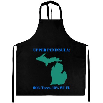 Discover Michigan Upper Peninsula: 90% Trees, 10% Wifi Aprons
