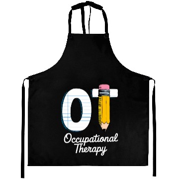 Discover Pediatric Occupational Therapy Cute Pencil Back Aprons