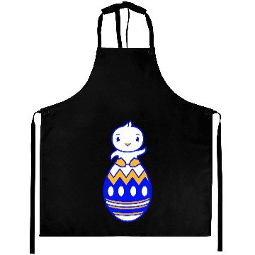 Discover Chick Sits On Giant Easter Egg Waving Easter Sweet Aprons