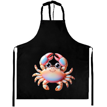 Discover Happy Crab Aprons