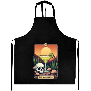 Discover Mexican Cinco De Mayo The Margarita Tarot Card Aprons