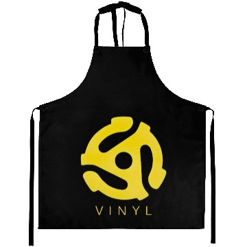 Discover 45RPM Retro Vinyl Record Adaptor Aprons