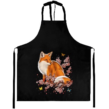 Discover Fox Cherry Blossom Aprons