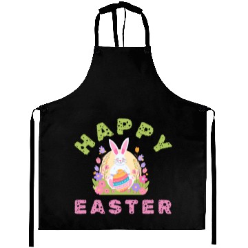 Discover Happy Easter | Cute Easter Design Aprons