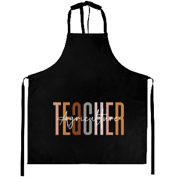 Discover agriculture Teacher Squad Funny Teacher Crew Aprons