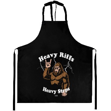 Discover Heavy Riffs, Heavy Steps Bigfoot Rock Aprons