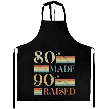 Discover Classic 80's Made 90's Raised old vintage retro Aprons