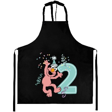 Discover Sesame Street Birthday Design With Elmo Two Years Aprons