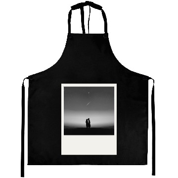 Discover Starry Night Embrace Couple Polaroid Aprons
