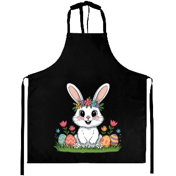 Discover Easter Bunny Flower Crown Spring Eggs Aprons