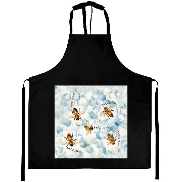 Discover Bumble bee be kind of a bitch funny bug insect Aprons