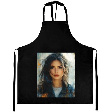 Discover Urban Glow: Painted Horizon Aprons