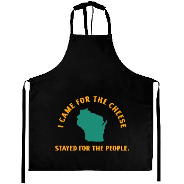 Discover Wisconsin Came For The Cheese! Aprons