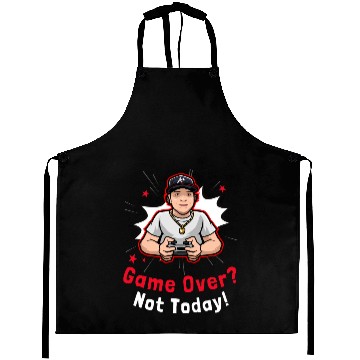 Discover Game Over? Not Today Gamer Aprons